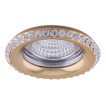 Luxera 71081 - Podhĺadové svietidlo CRYSTALS 1xGU10/50W/230V krištáľ Luxera 71081 - Podhĺadové svietidlo CRYSTALS 1xGU10/50W/230V krištáľ
