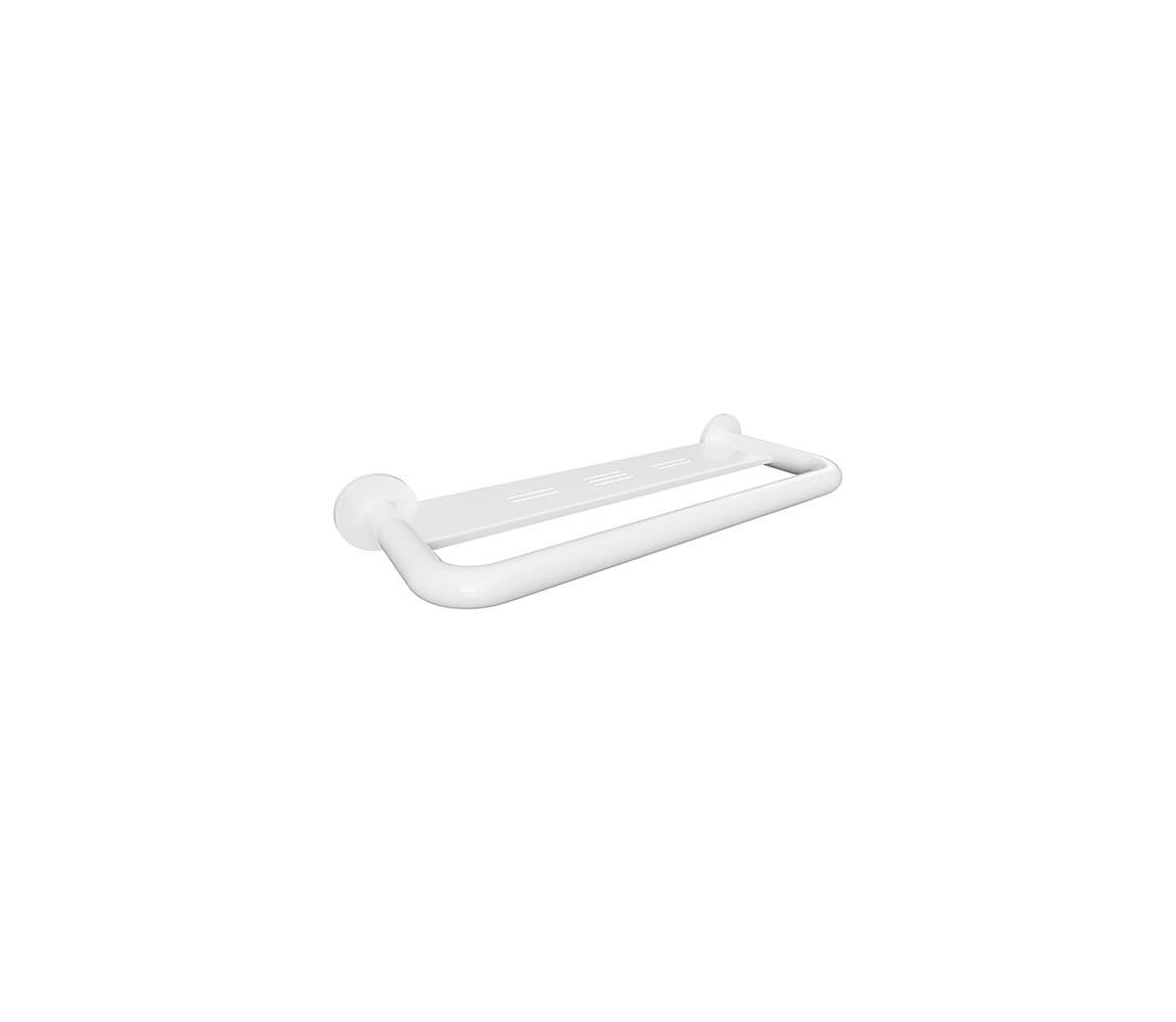 BEMETA Madlo s poličkou 58x8 cm biele 301100573