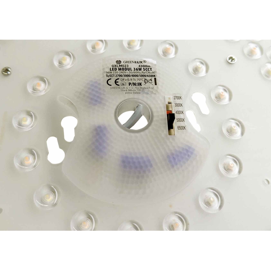 Magnetický LED modul LED/36W/230V, priemer 24 cm, 2700/3000/4000/5000/6500K