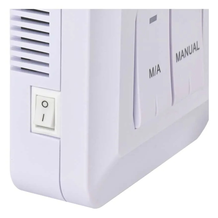 Manuálny bezdrôtový izbový termostat 230V/16A 2xAA biely