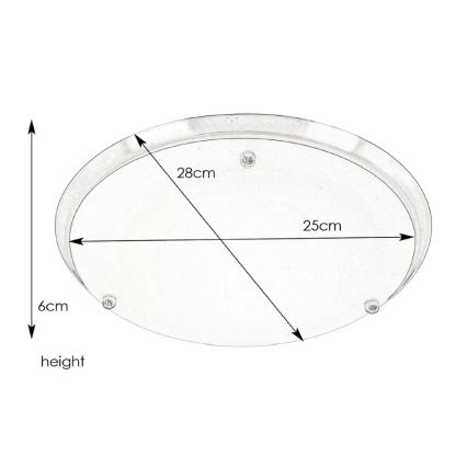 Markslöjd 102527 - Kúpeľňové stropné svietidlo ARE 1xE27/60W/230V IP44 matný chróm