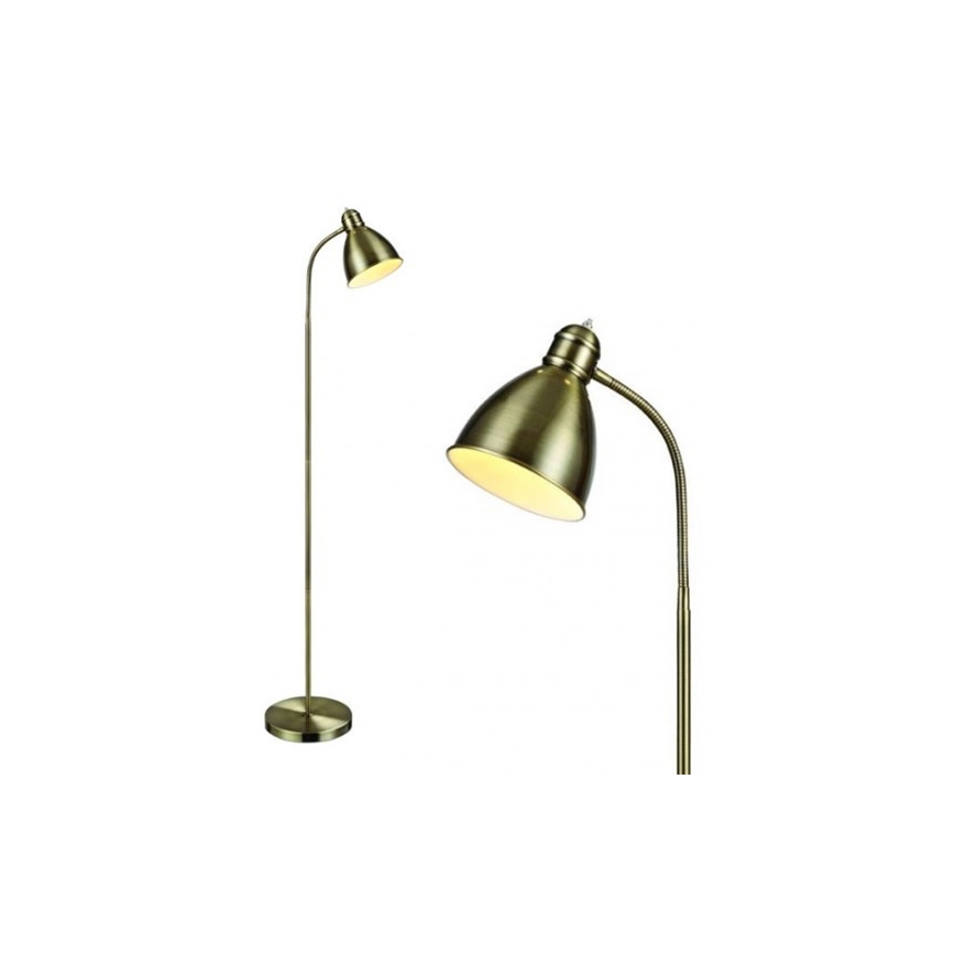 Markslöjd 105128 - Stojacia lampa NITTA 1xE27/60W/230V