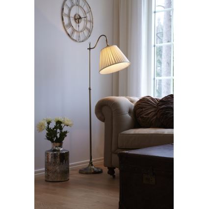 Markslöjd 105921 - Stojacia lampa CHARLESTON 1xE27/40W/230V