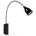 Markslöjd 105940 - LED Nástenná lampička TULIP LED/2,5W/230V čierna