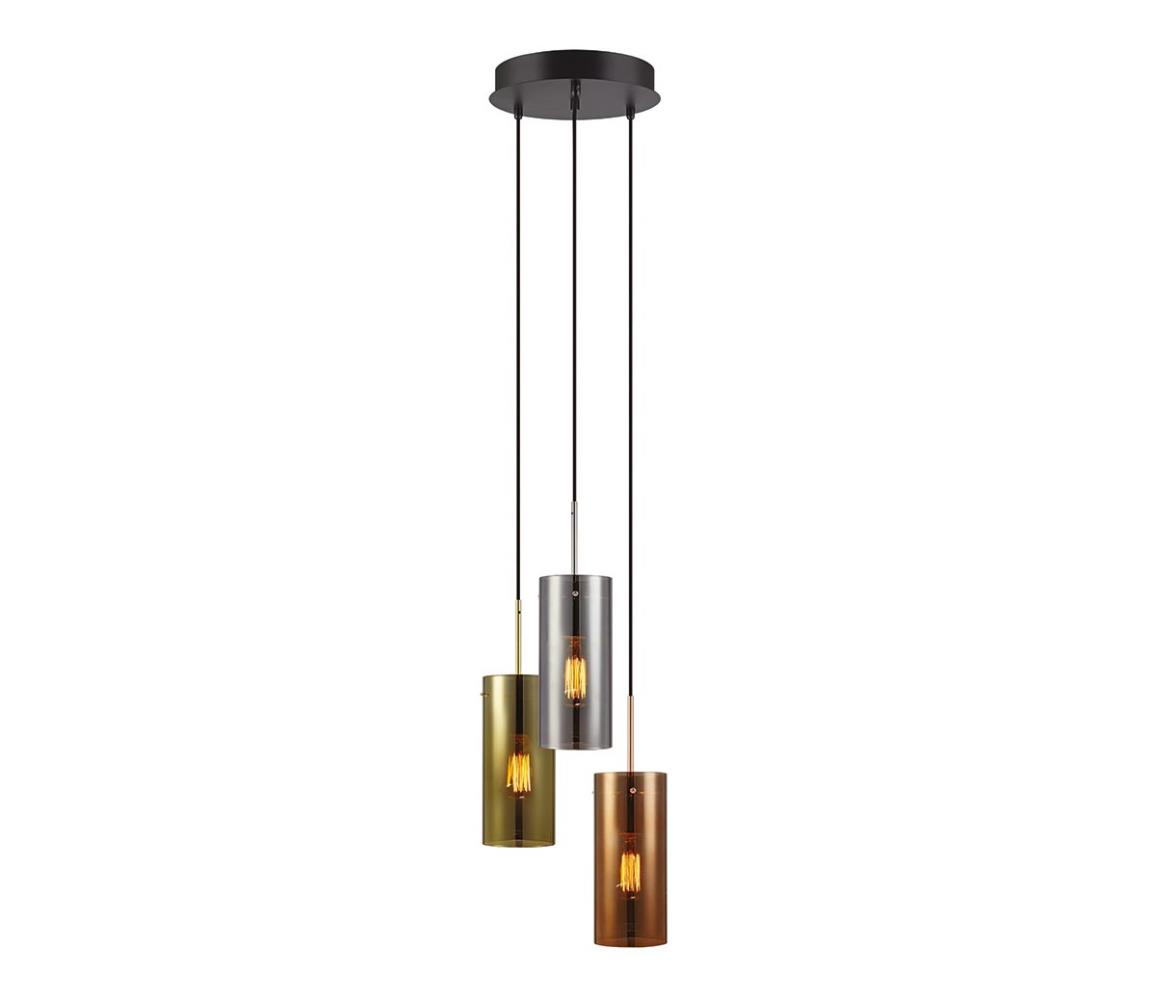 Markslöjd Markslöjd 106072 - Luster na lanku STORM 3xE27/40W/230V