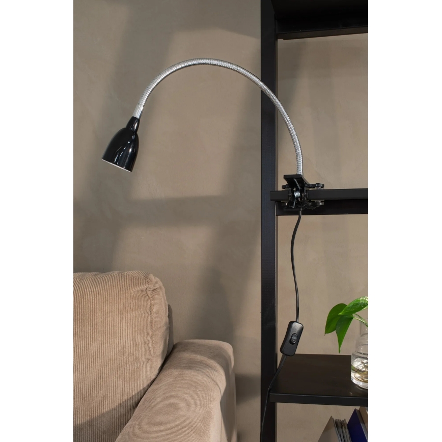 Markslöjd 106092 - LED Stolná lampa s klipom TULIP LED/3W/230V čierna