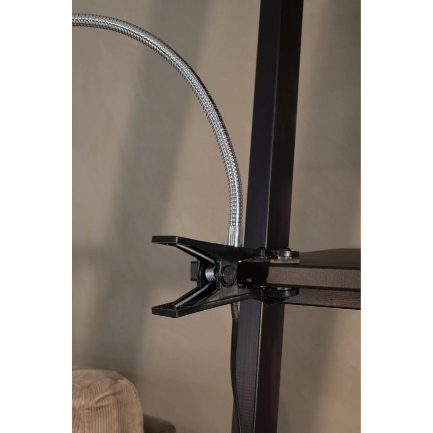 Markslöjd 106092 - LED Stolná lampa s klipom TULIP LED/3W/230V čierna