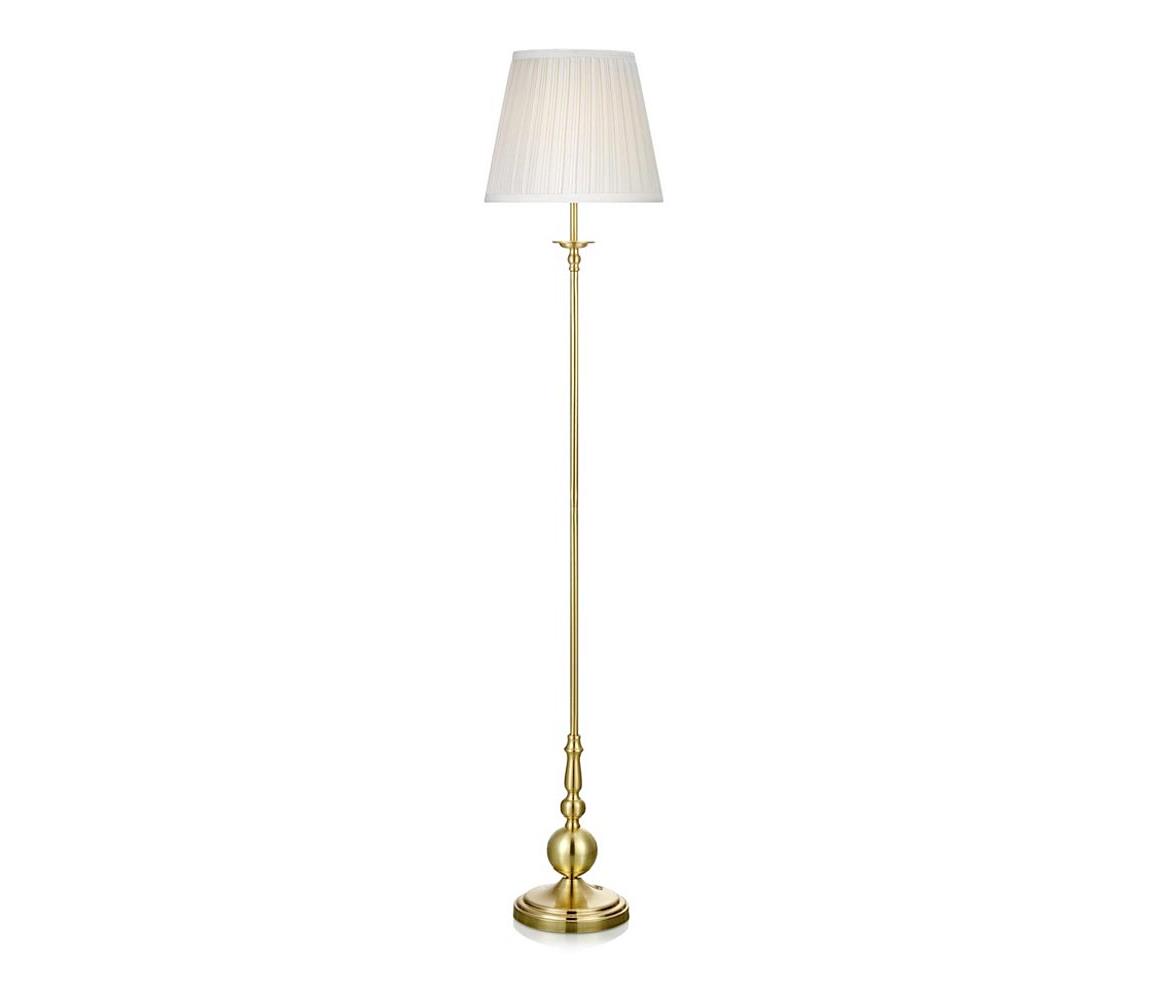 Markslöjd Markslöjd 106322 - Stojacia lampa IMPERIA 1xE27/60W/230V mosadz