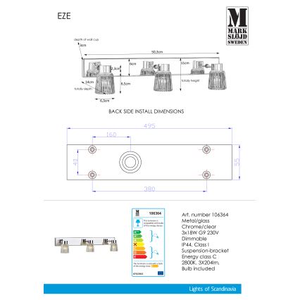 Markslöjd 106364 - Stmievateľné nástenné svietidlo EZE 3xG9/18W/230V