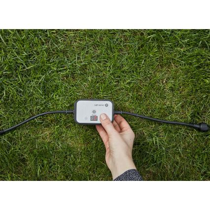 Markslöjd 106936 - Súmrakový senzor s časovačom GARDEN24 24V IP44