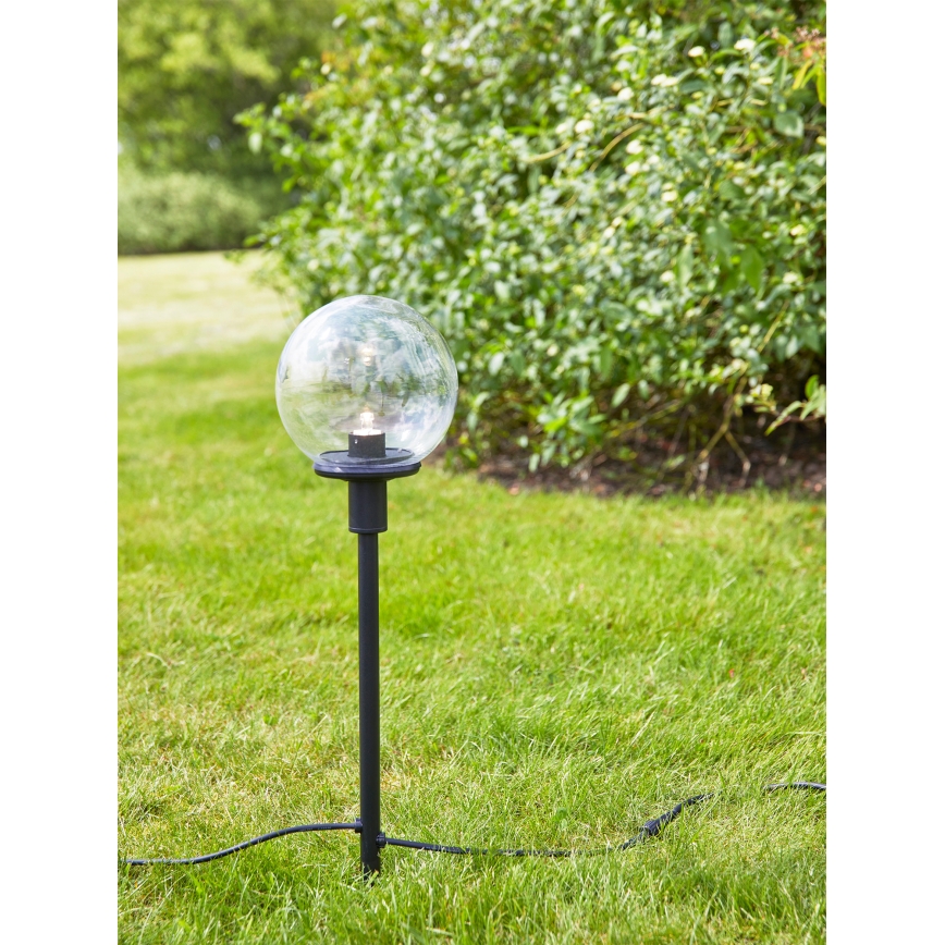 Markslöjd 107283 - LED vonkajšie svietidlo GARDEN24 LED/3W/24V 81 cm IP44 čierne/priehľadné