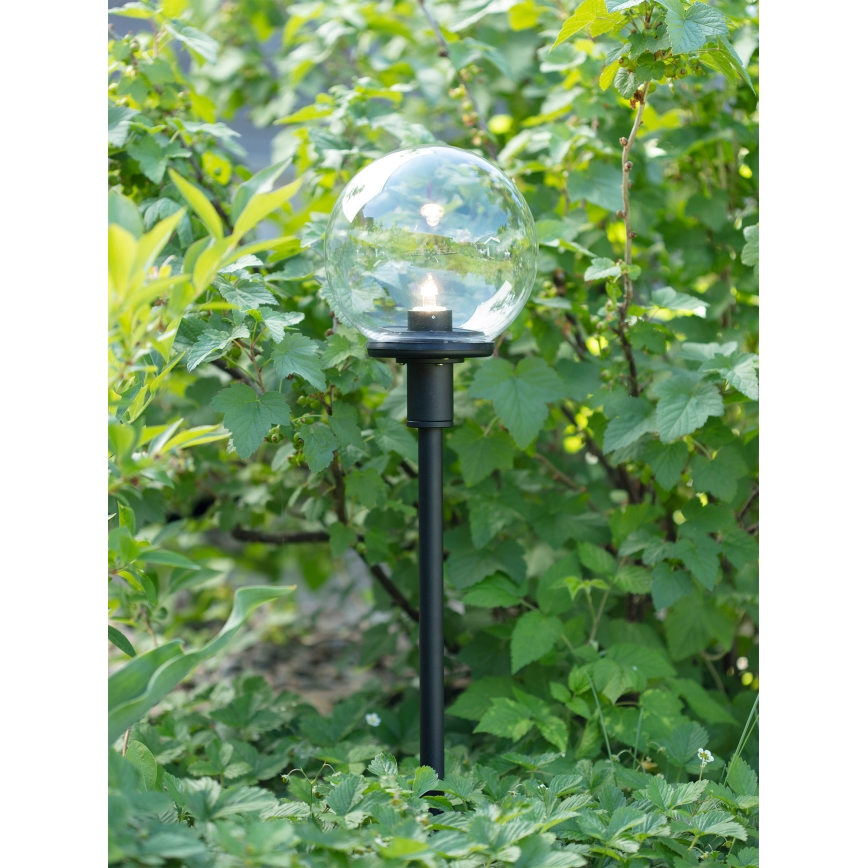 Markslöjd 107283 - LED vonkajšie svietidlo GARDEN24 LED/3W/24V 81 cm IP44 čierne/priehľadné