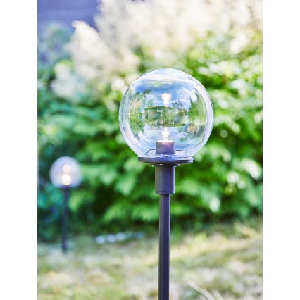 Markslöjd 107283 - LED vonkajšie svietidlo GARDEN24 LED/3W/24V 81 cm IP44 čierne/priehľadné