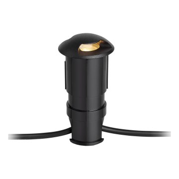 Markslöjd 107289 - LED vonkajšie zapustené svietidlo GARDEN24 LED/0,8W/24V IP44 čierna