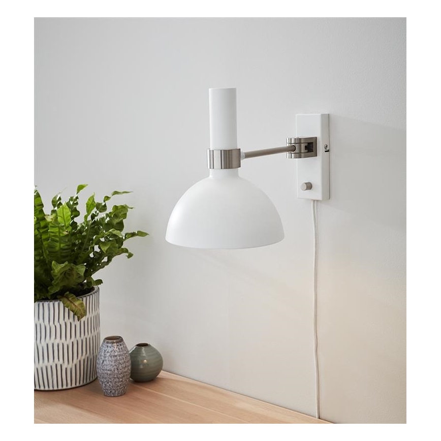 Markslöjd 107499 - Stmievateľné nástenné svietidlo LARRY 1xE27/60W/230V