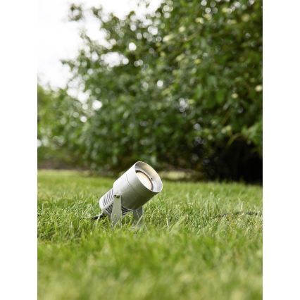 Markslöjd 107714 - GARDEN24 vonkajšia LED lampa LED/6W/24V IP44, matný chróm