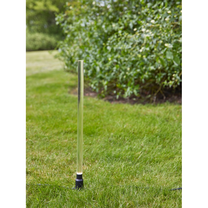 Markslöjd 107719 - LED vonkajšia lampa GARDEN24 LED/3W/24V 66 cm IP44 čierna/priehľadná