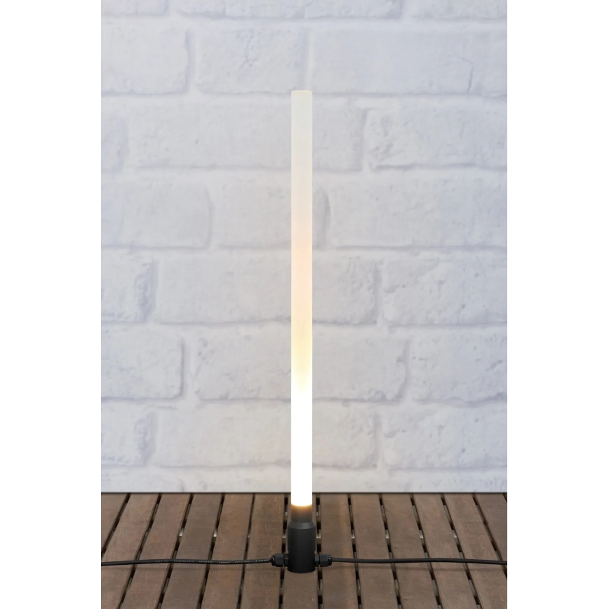 Markslöjd 107719 - LED vonkajšia lampa GARDEN24 LED/3W/24V 66 cm IP44 čierna/priehľadná