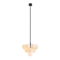 Markslöjd 107911 - Luster na tyči MERLOT 13xG9/20W/230V pr. 56 cm biela/čierna