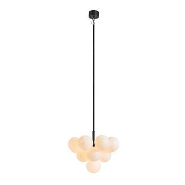 Markslöjd 107911 - Luster na tyči MERLOT 13xG9/20W/230V pr. 56 cm biela/čierna