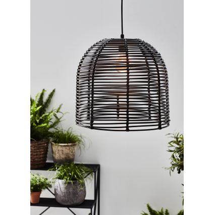 Markslöjd 107990 - LED vonkajšie závesné svietidlo GARDEN24 LED/2,86W/24V IP44 ratan/čierna