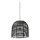 Markslöjd 107990 - LED vonkajšie závesné svietidlo GARDEN24 LED/2,86W/24V IP44 ratan/čierna