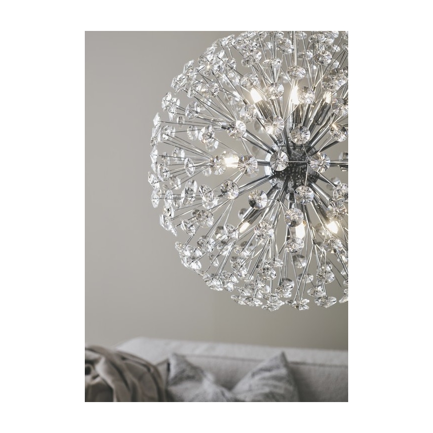 Markslöjd 108101 - Krištáľový luster na lanku BOLID 9xG9/20W/230V