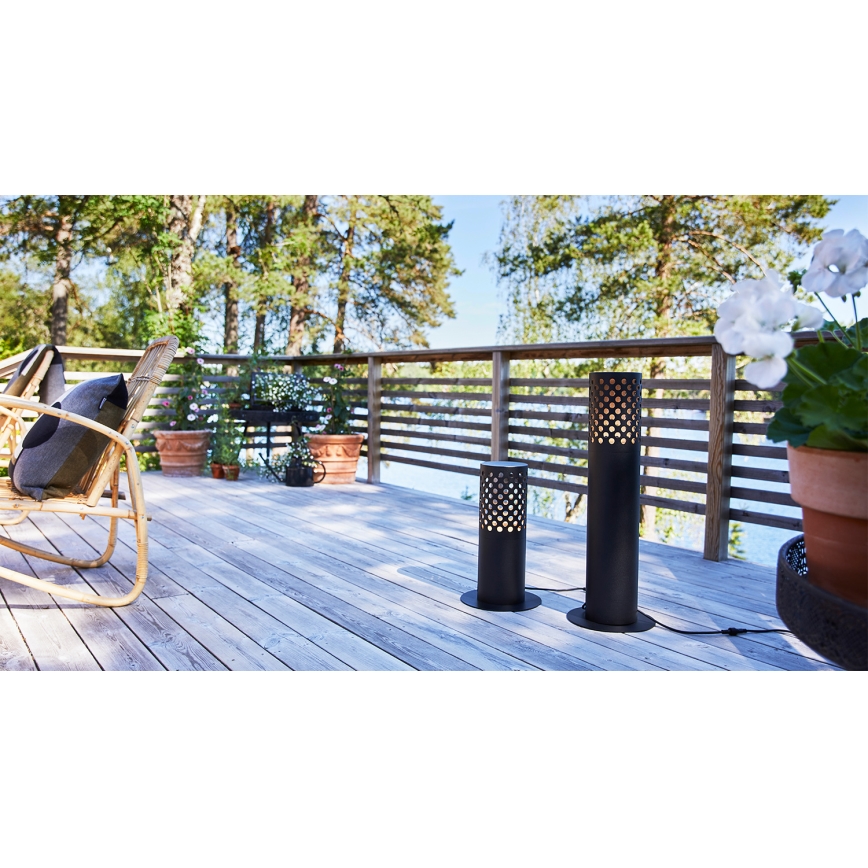 Markslöjd 108175 - LED vonkajšie svietidlo GARDEN24 LED/6W/24V, 68 cm, IP44, čierne