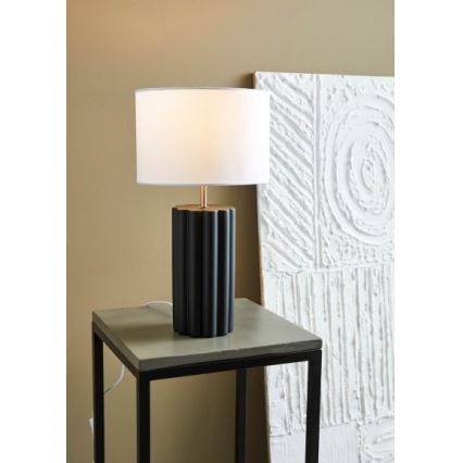 Markslöjd 108221 - Stolná lampa COLUMN 1xE14/18W/230V čierna