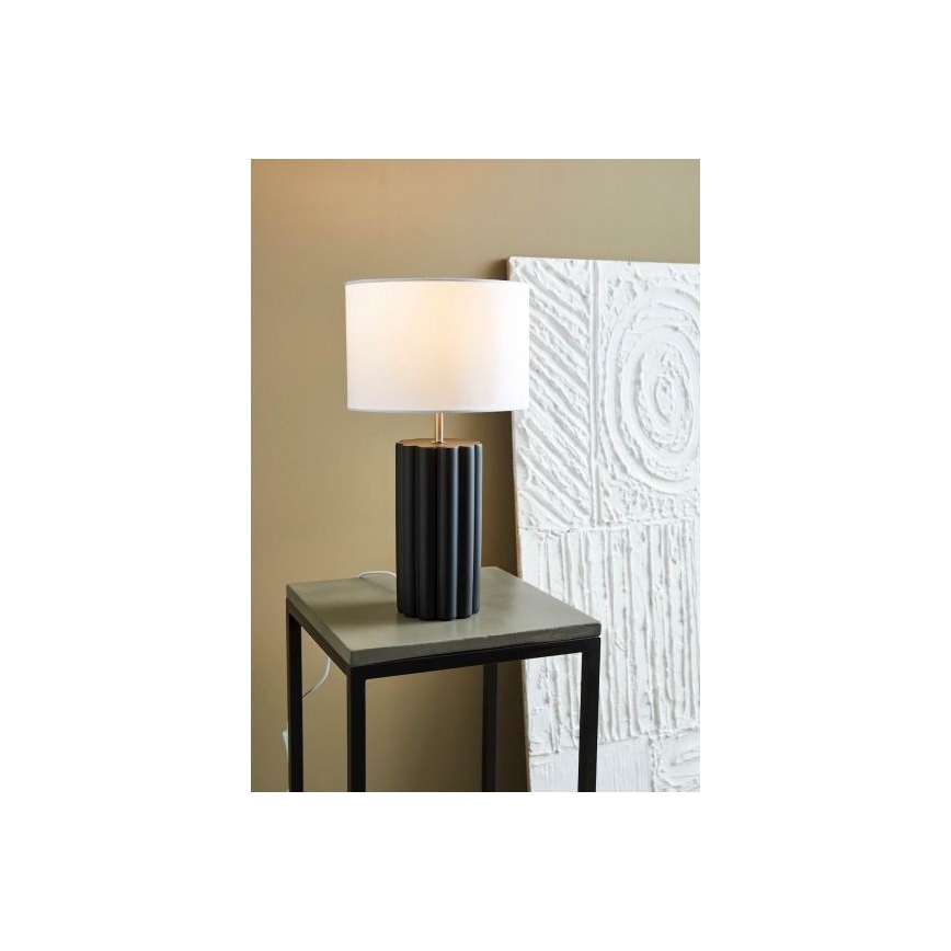 Markslöjd 108221 - Stolná lampa COLUMN 1xE14/18W/230V čierna