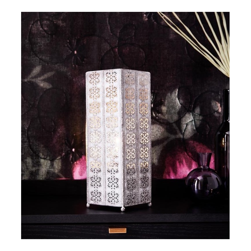 Markslöjd 108222 - Stolná lampa AGRA 1xE14/18W/230V šedá
