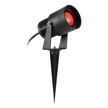 Markslöjd 108404 - LED RGBW vonkajšie svietidlo GARDEN24 LED/6W/24V 30 cm IP44 čierna