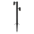 Markslöjd 108486 - LED Vonkajšie svietidlo GARDEN24 2xLED/6W/24V 80 cm IP44 čierne