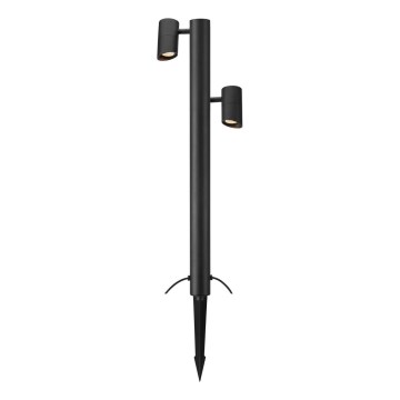 Markslöjd 108486 - LED vonkajšie svietidlo GARDEN24 2xLED/6W/24V 99 cm IP44 čierna