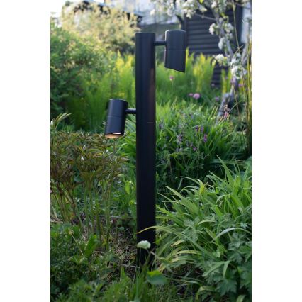 Markslöjd 108486 - LED vonkajšie svietidlo GARDEN24 2xLED/6W/24V 99 cm IP44 čierna