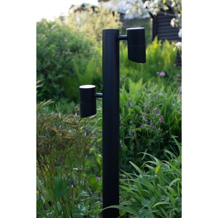 Markslöjd 108486 - LED vonkajšie svietidlo GARDEN24 2xLED/6W/24V 99 cm IP44 čierna