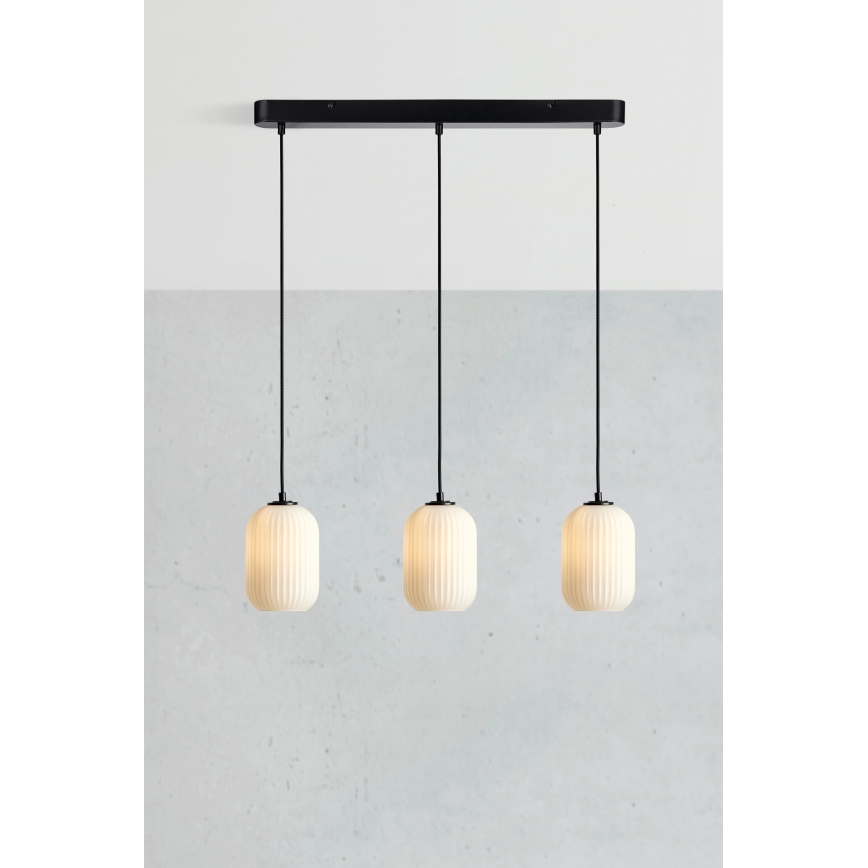 Markslöjd 108563 - Luster na lanku CAVA 3xE14/40W/230V