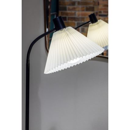 Markslöjd 108568 - Stojacia lampa MIRA 1xE27/40W/230V čierna