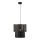 Markslöjd 108581 - Luster na lanku VIENTO 1xE27/40W/230V čierna