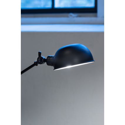 Markslöjd 108584 - Stolná lampa PORTLAND 1xE27/40W/230V čierna