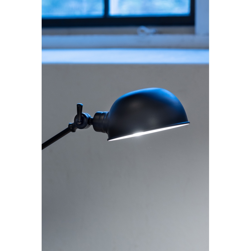 Markslöjd 108584 - Stolná lampa PORTLAND 1xE27/40W/230V čierna