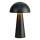 Markslöjd 108655 - LED stmievateľná nabíjateľná stolná lampa FUNGI LED/1,5W/5V 2000 mAh IP44 čierna