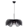 Markslöjd 108662 - Luster na lanku STYRKA 1xE27/40W/230V pr. 75 cm čierna
