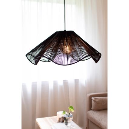 Markslöjd 108682 - Luster na lanku NAMI 1xE27/40W/230V čierna