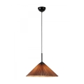 Markslöjd 108709 - Luster na lanku PLISADO 1xE27/40W/230V pr. 50 cm šedá