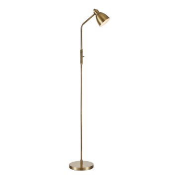 Markslöjd 108715 - Stojacia lampa STORY 1xE14/40W/230V mosadz