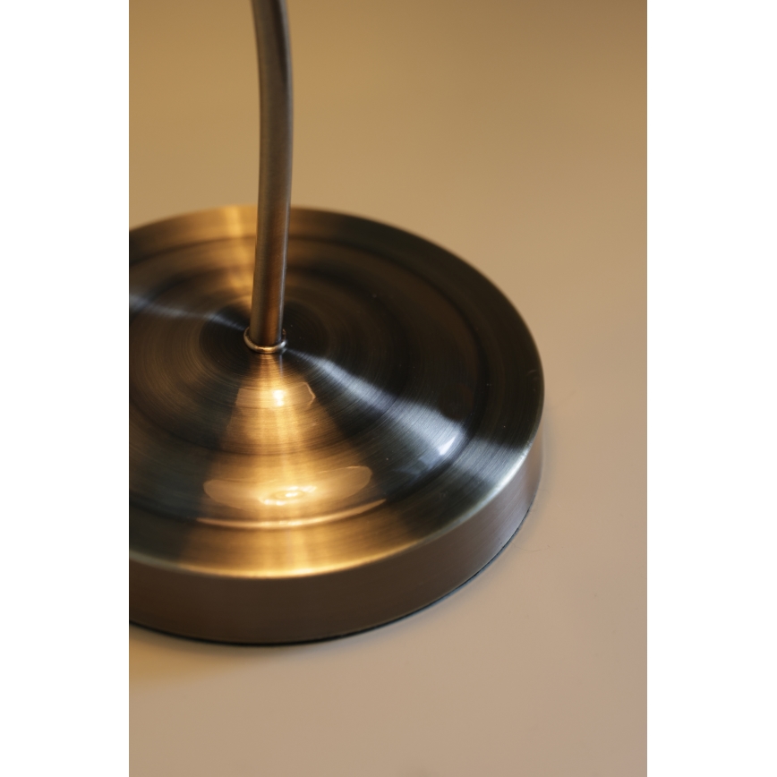 Markslöjd 108864 - Stolná lampa VELA 1xE27/40W/230V mosadz/zelená