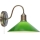 Markslöjd 108866 - Nástenná lampa VELA 1xE27/40W/230V mosadz/zelená