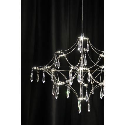 Markslöjd 108869 - LED Stmievateľný krištáľový luster na lanku EFESOS LED/14W/230V pr. 60 cm