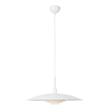 Markslöjd 108876 - Závesný luster PINY na lanku 1xE27/60W/230V pr. 57 cm biely